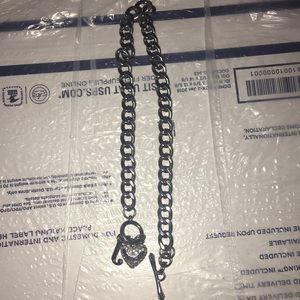 Silver Authentic Juicy Couture Necklace